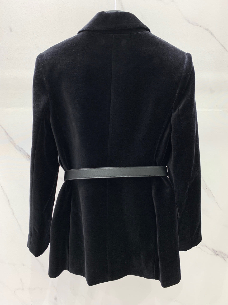 Fendi Tuxedo Velvet Jacket with Belt