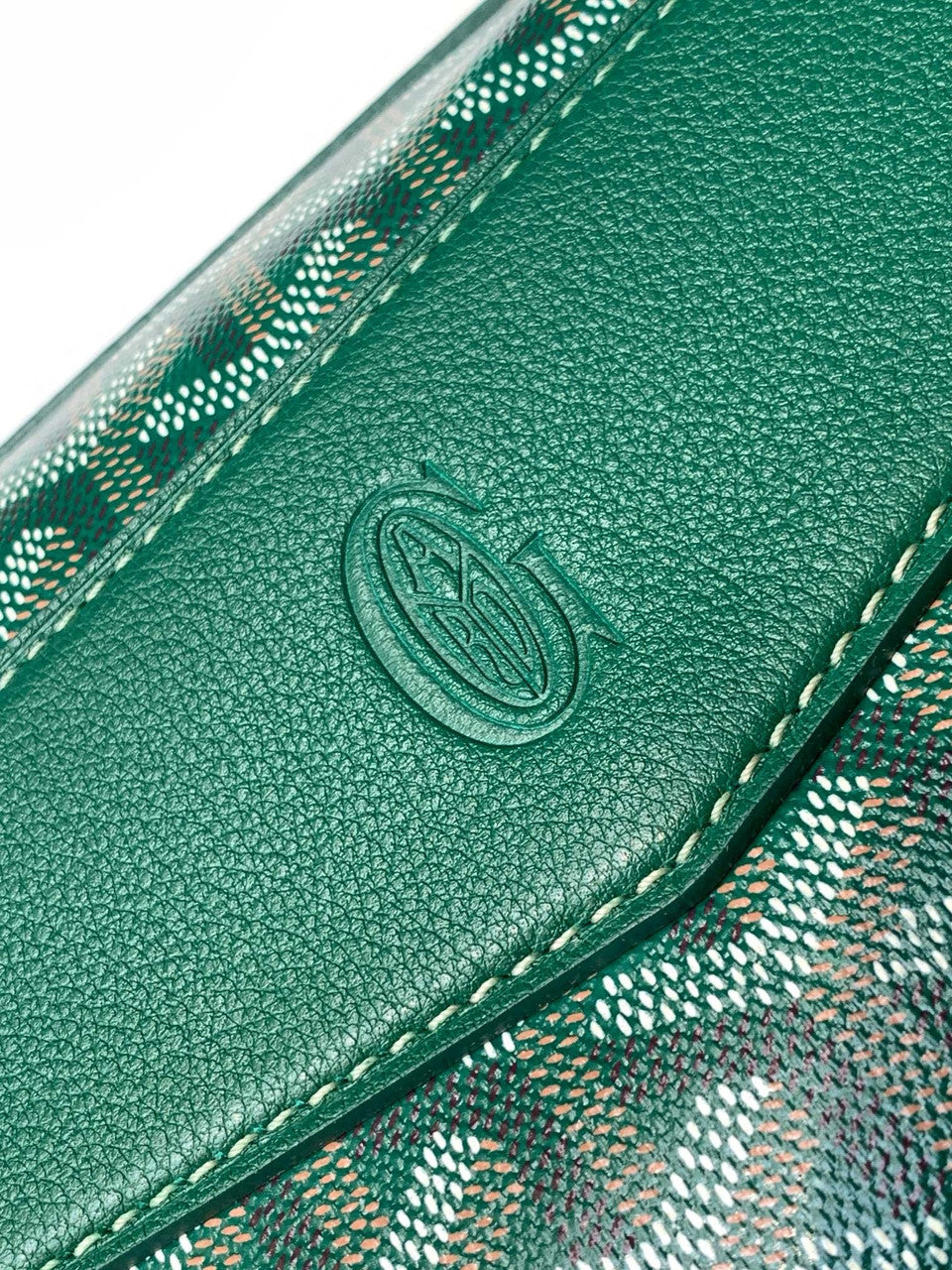 Goyard Cisalpin Document Case Green Goyard