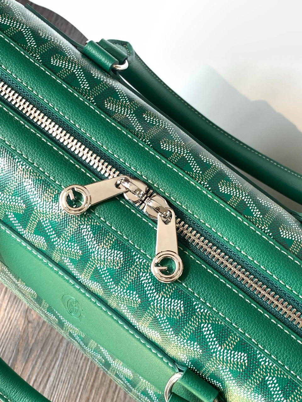 Goyard Cisalpin Document Case Green Goyard