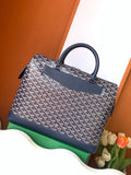 Goyard Cisalpin Document Case Blue Goyard