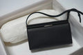 Hermes Clic-H 21 bag Black Evercolor calfskin  with Palladium hardwares