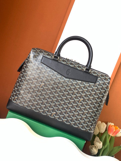 Goyard Cisalpin Document Case Black Goyard