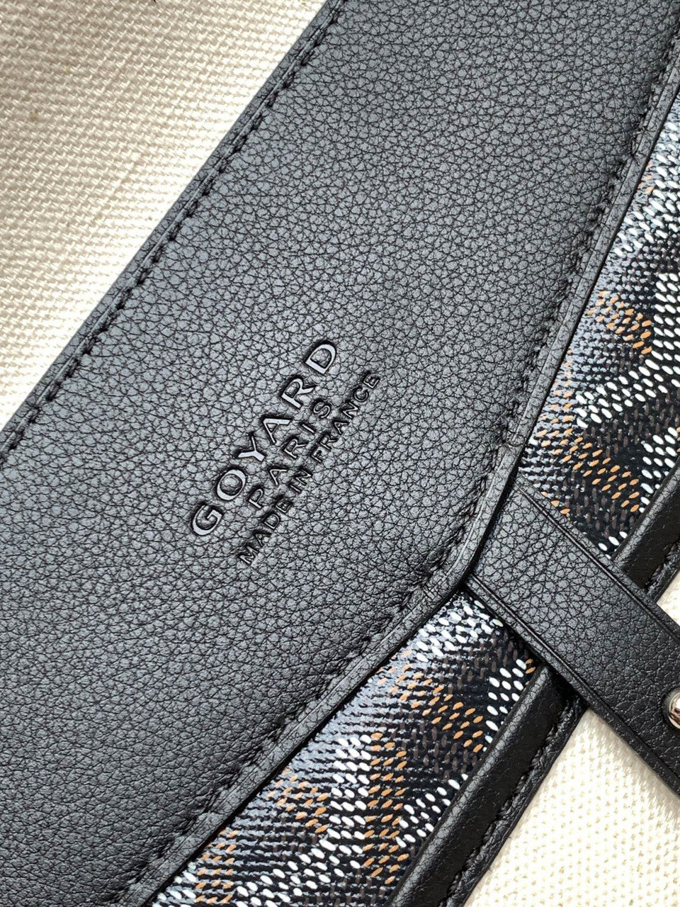 Goyard Cisalpin Document Case Black Goyard