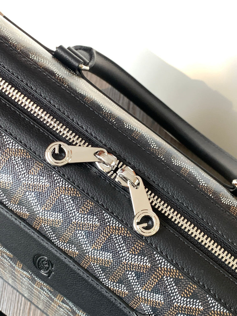 Goyard Cisalpin Document Case Black Goyard