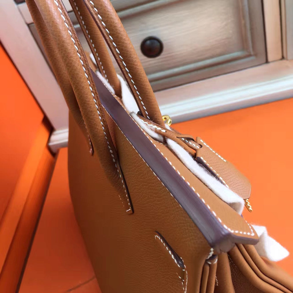 Hermes Gold Birkin 25cm Epsom Gold Hardware