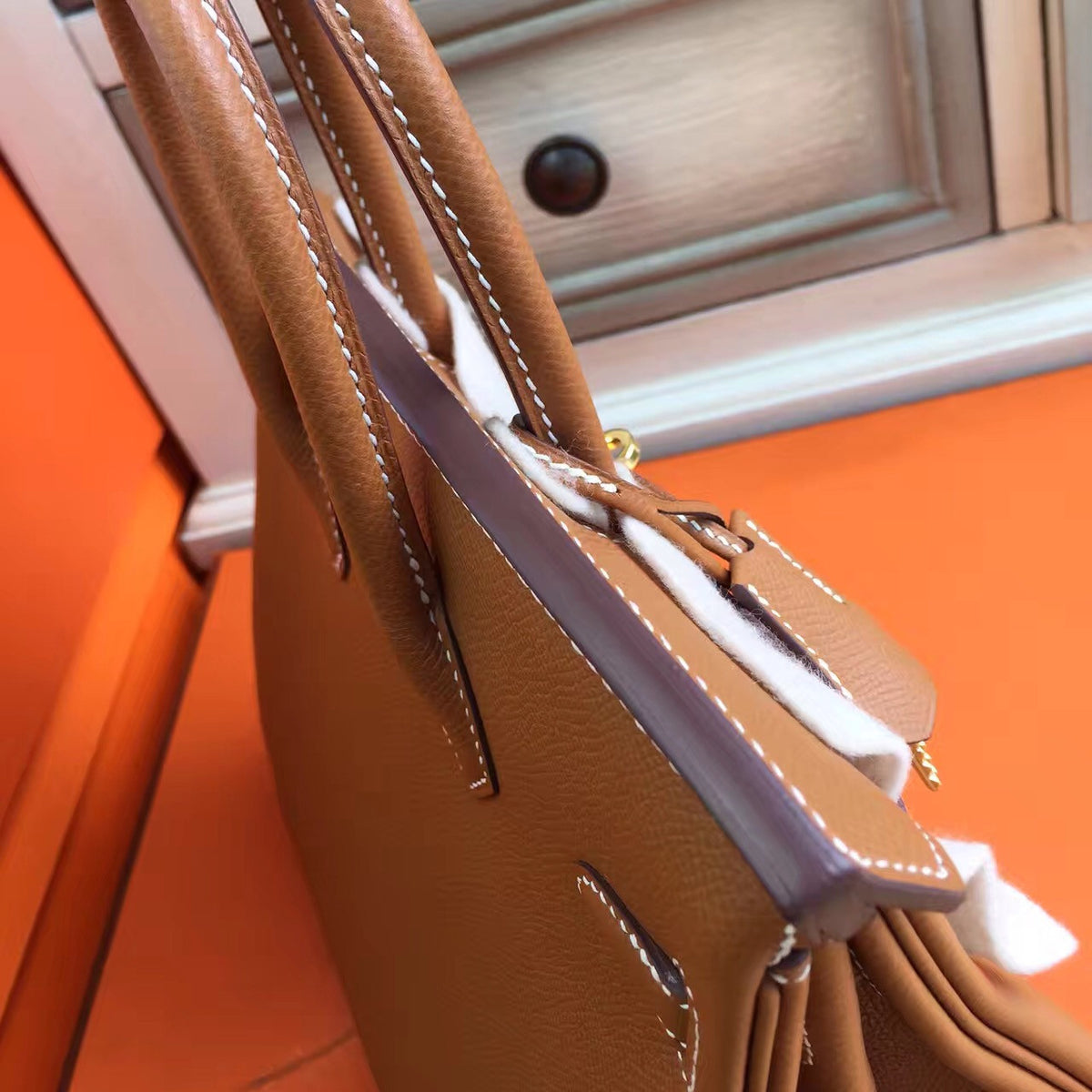 Hermes Gold Birkin 25cm Epsom Gold Hardware