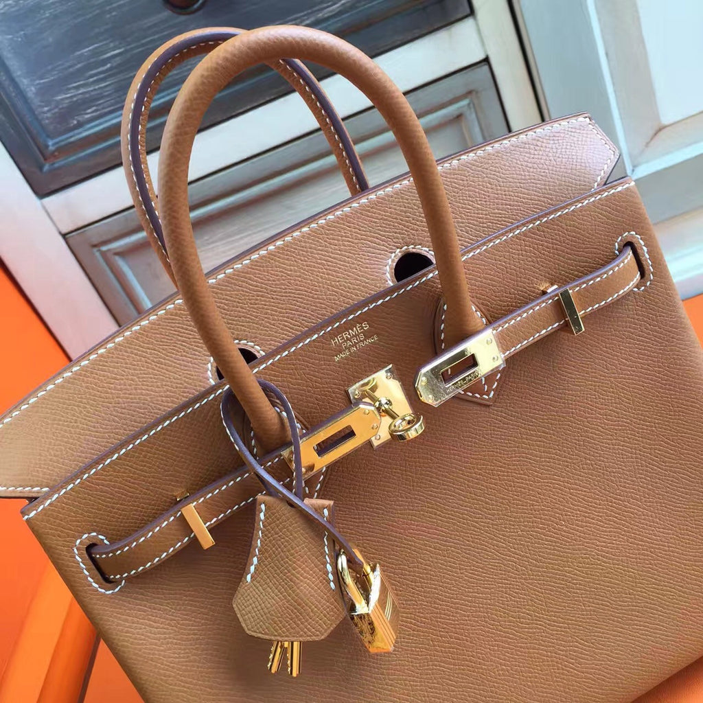 Hermes Gold Birkin 25cm Epsom Gold Hardware