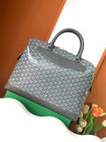 Goyard Cisalpin Document Case Grey Goyard