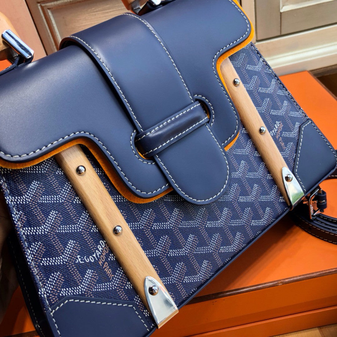 GOYARD SAIGON MM DARK BLUE