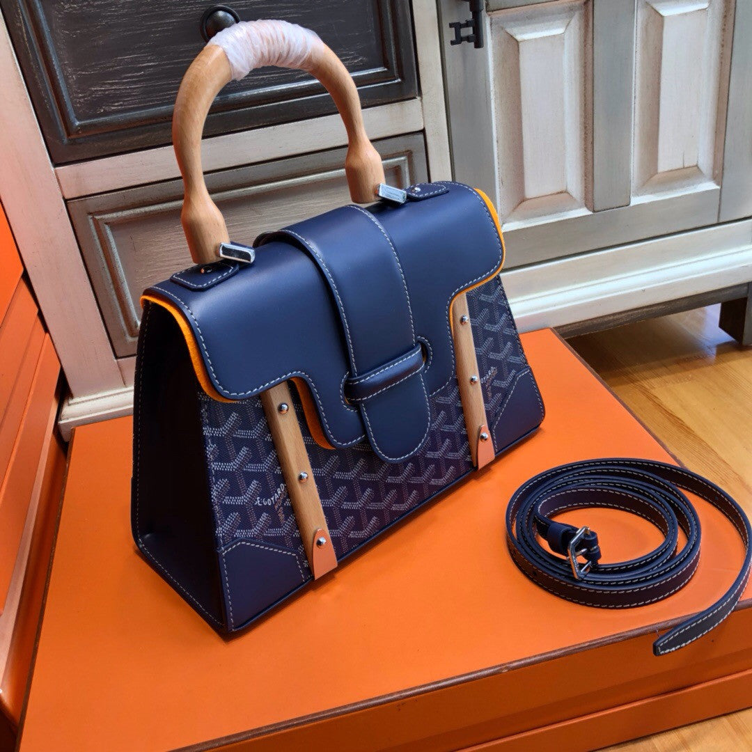GOYARD SAIGON MM DARK BLUE