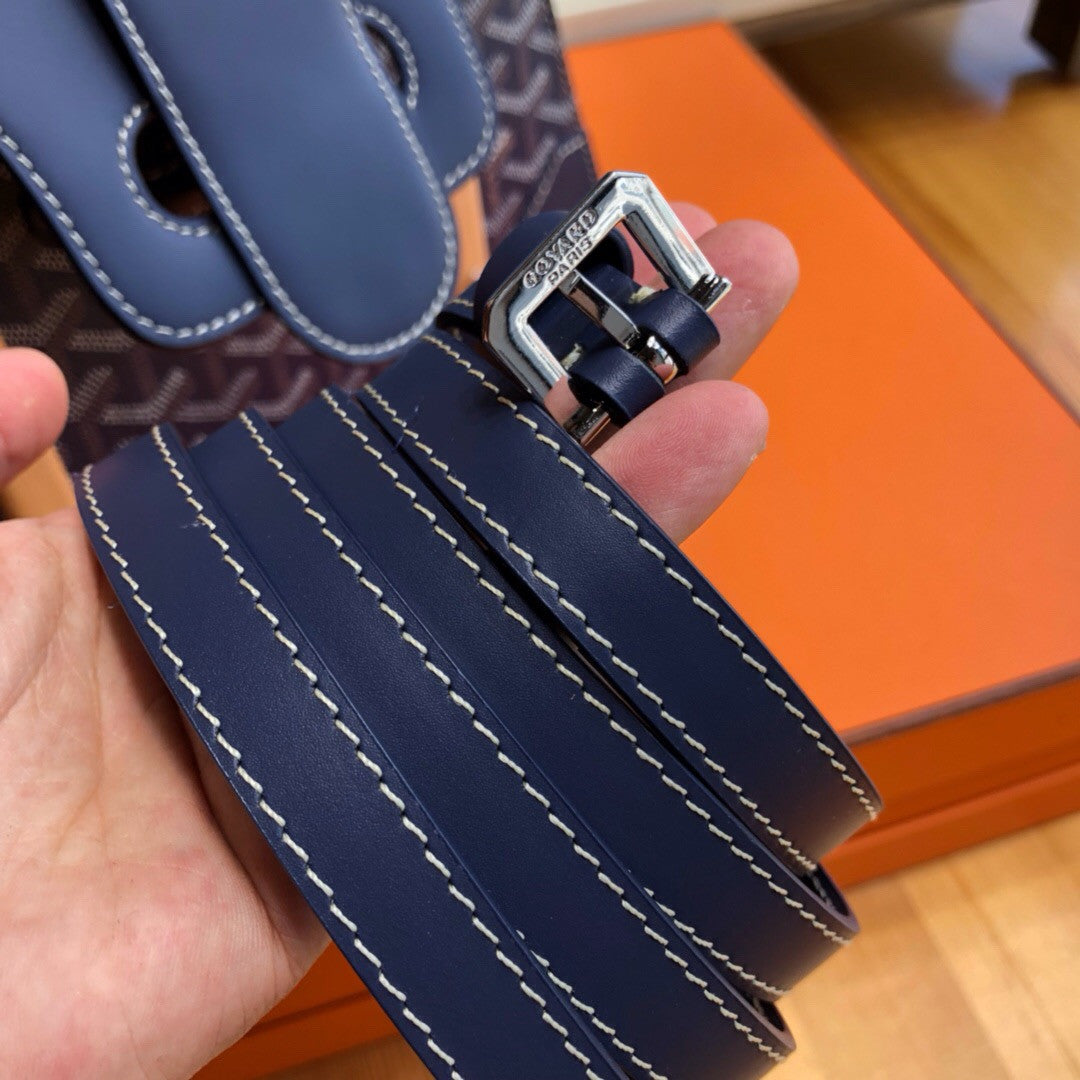 GOYARD SAIGON MM DARK BLUE