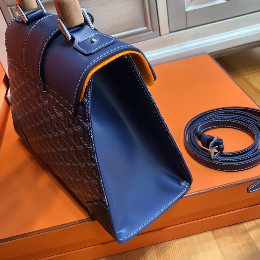 GOYARD SAIGON MM DARK BLUE