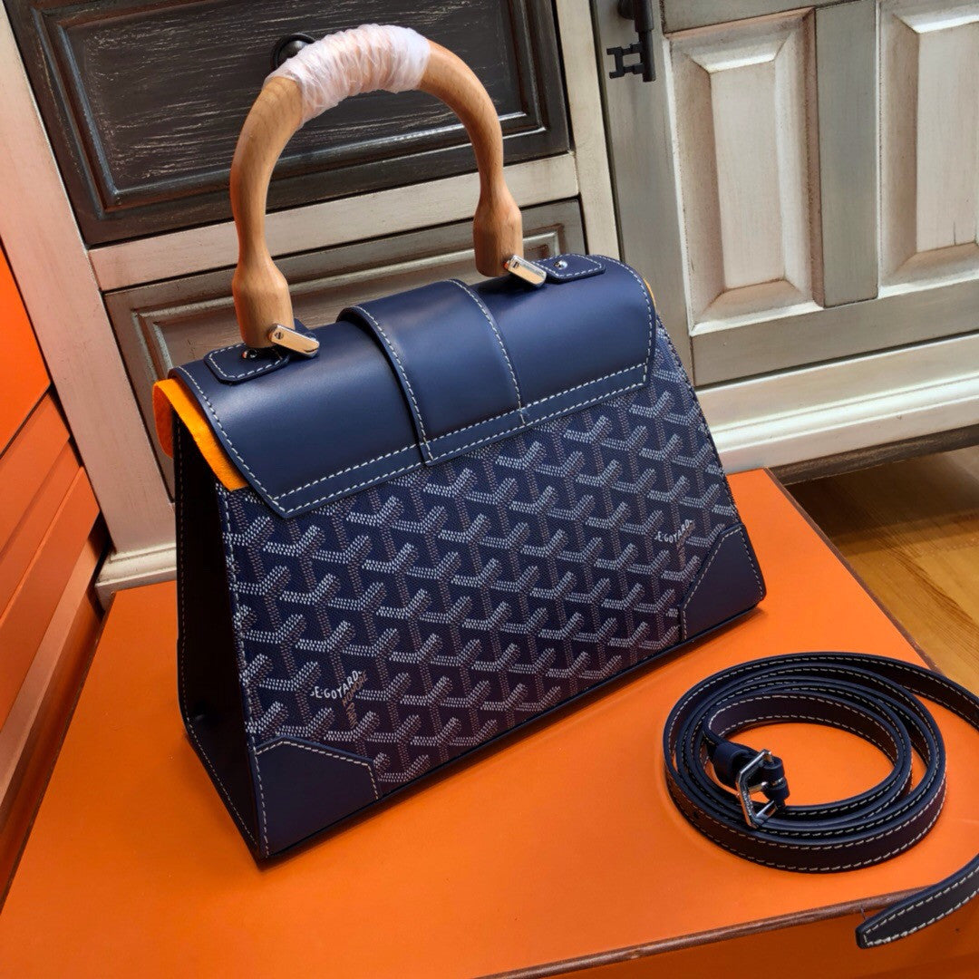 GOYARD SAIGON MM DARK BLUE