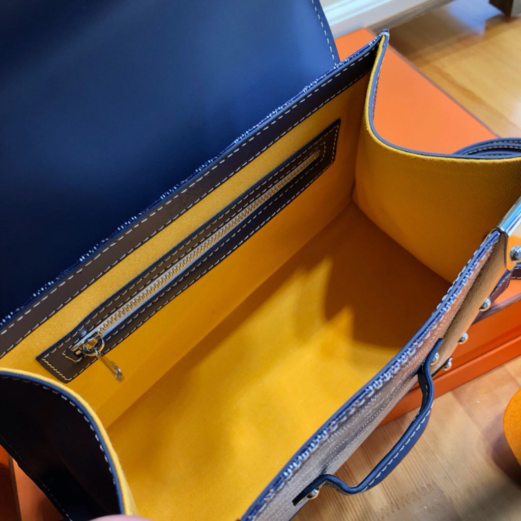 GOYARD SAIGON MM DARK BLUE