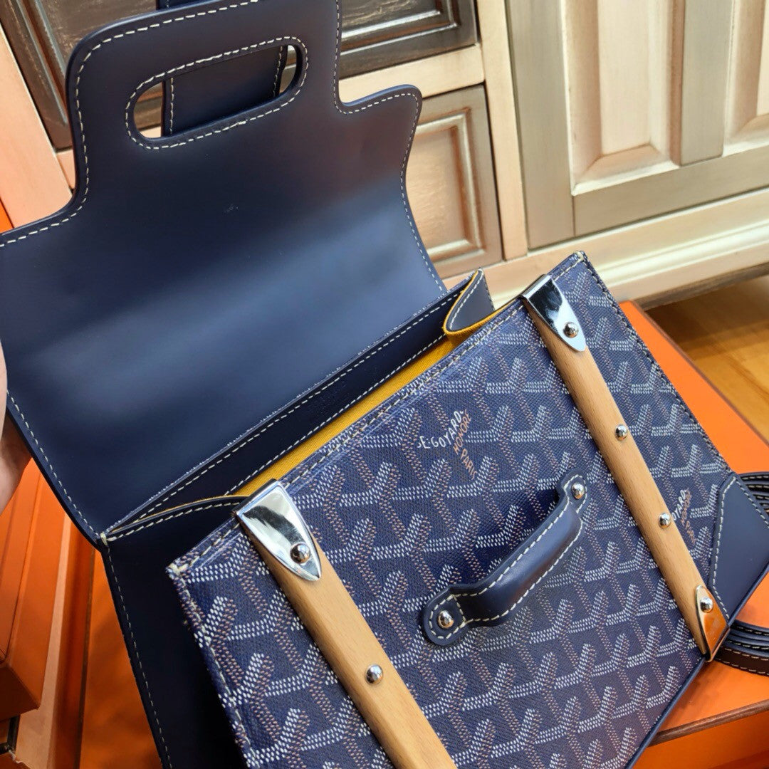 GOYARD SAIGON MM DARK BLUE