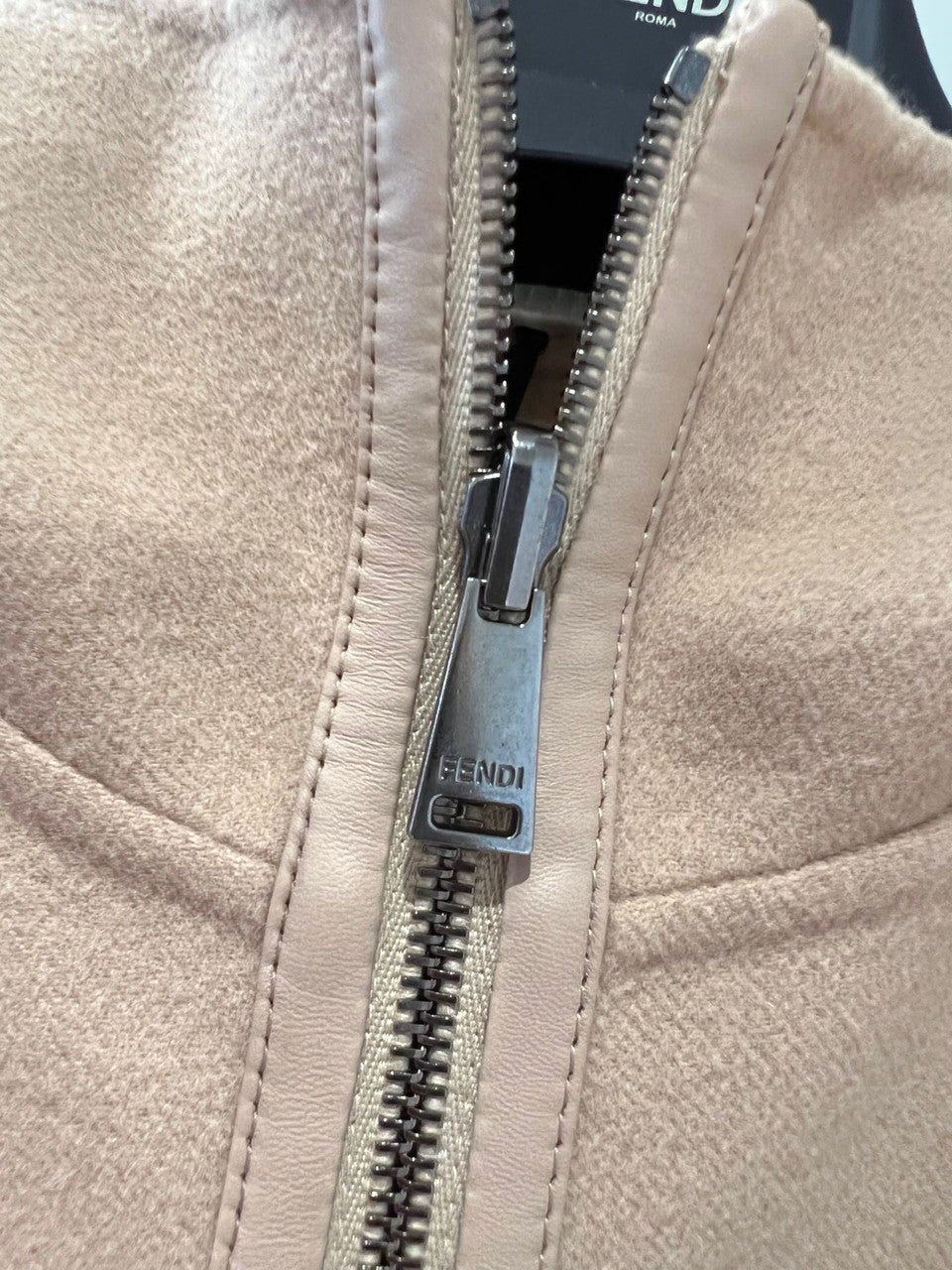 Fendi Double-Sides Beige wool jacket