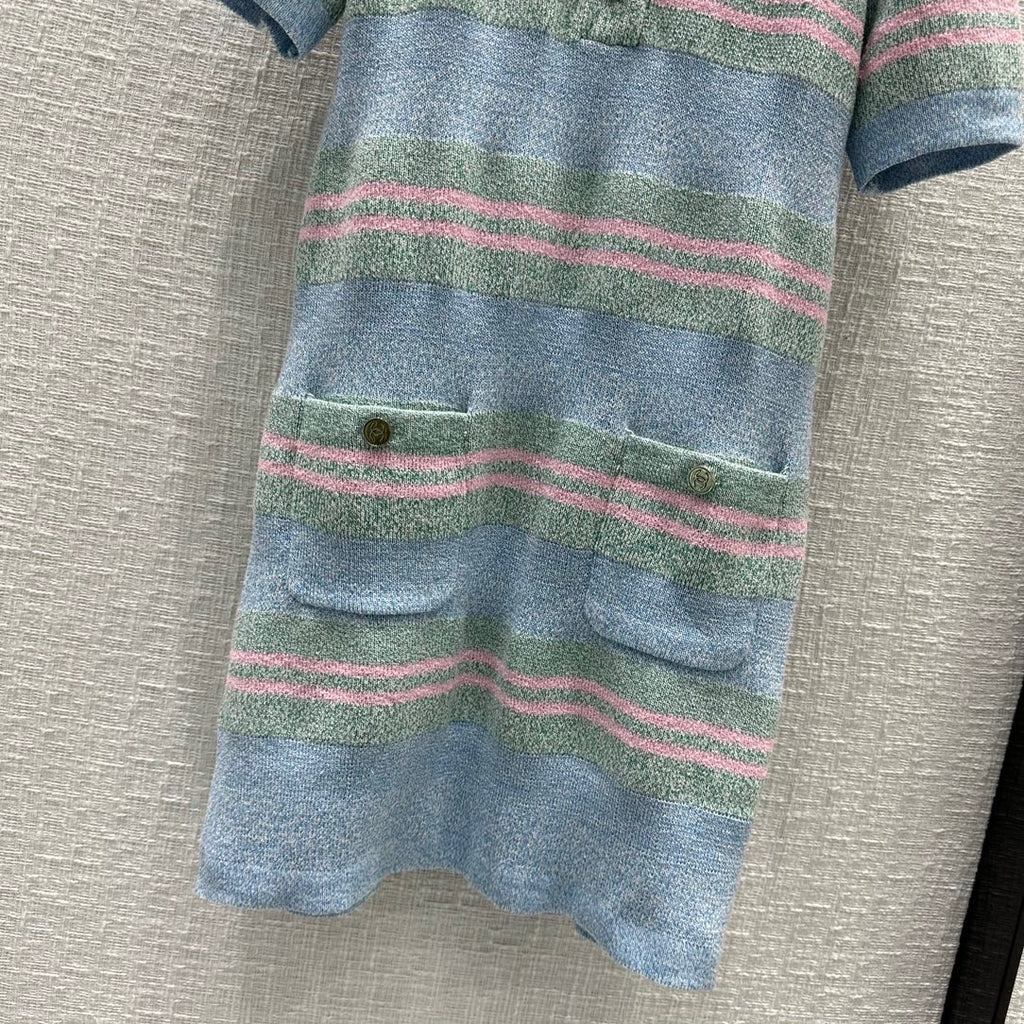 Chanel SS2023 Pre-Collection Cotton, Linen & Mixed Fibers Dress