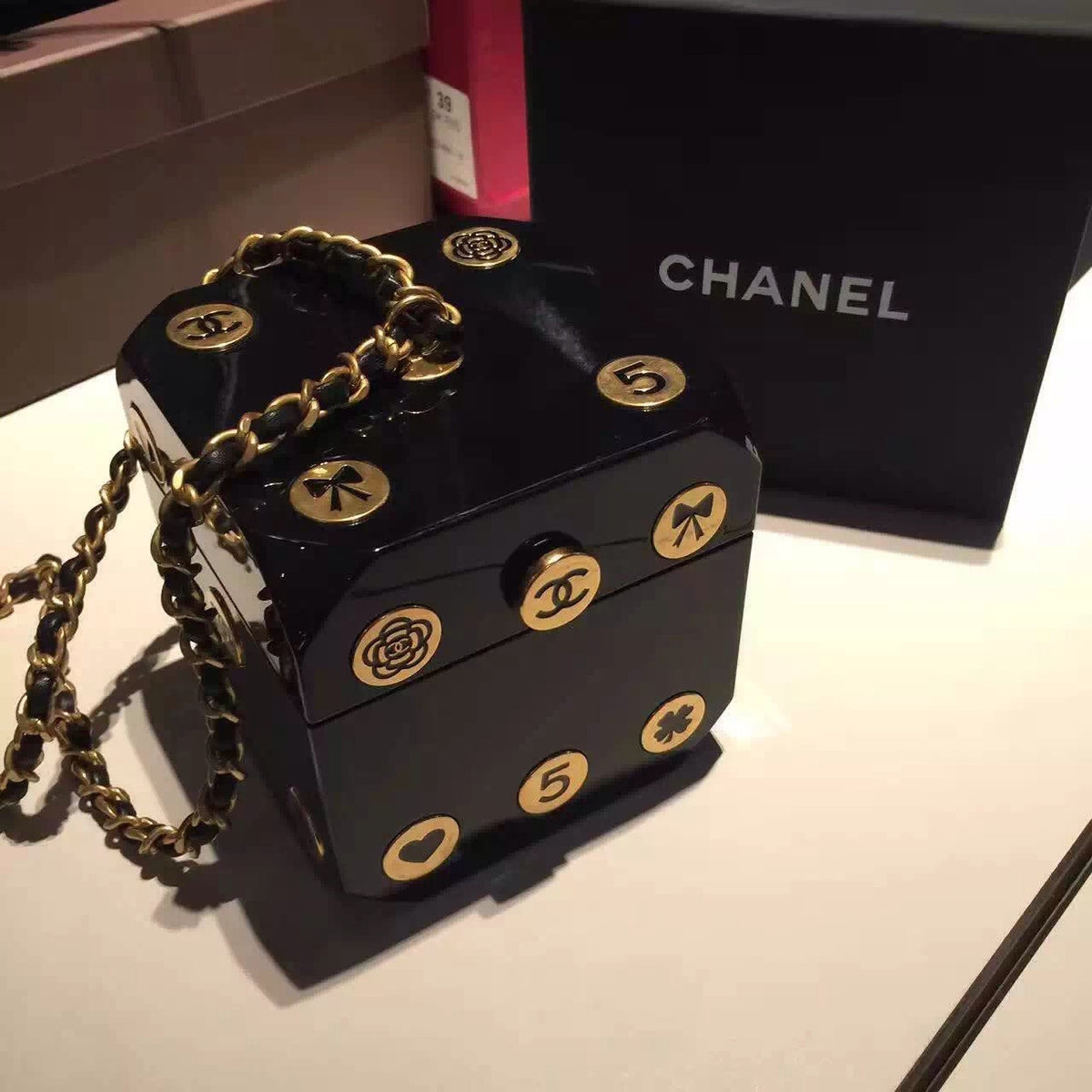 CHANEL Minaudière SS2016 Casino series