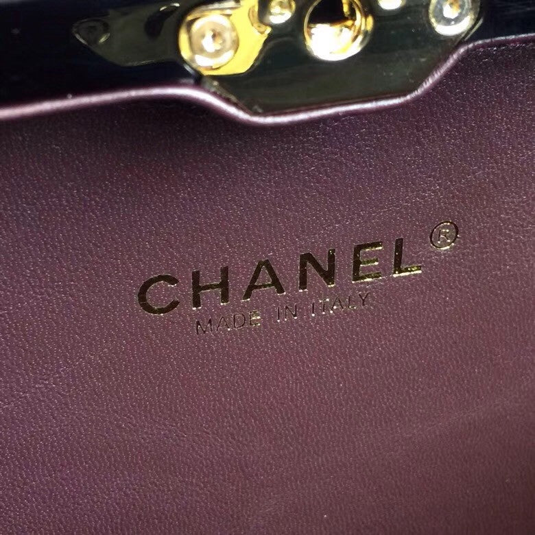 Chanel Limited Edition Metiers D'art 2016/17  Resin/Strass/Pearls Evening Bag