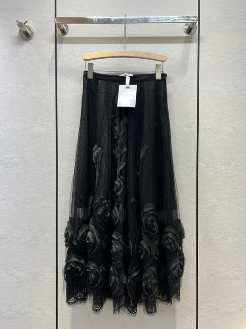 Christian Dior LONG SKIRT WITH RUFFLES Cruise 2023