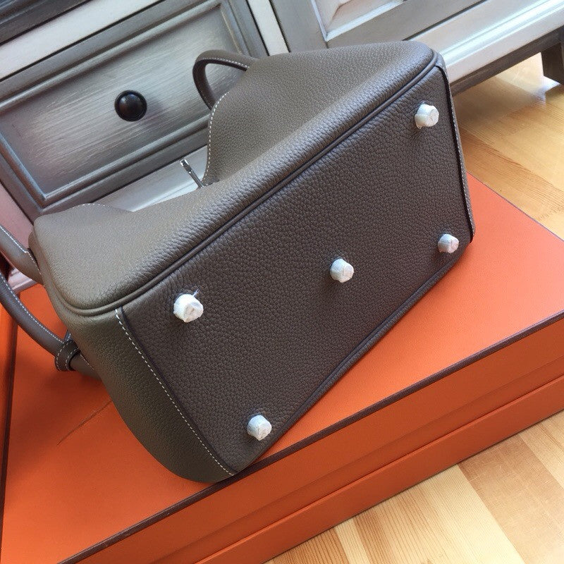 Hermes Lindy 26 Etoupe Swift Palladium HW