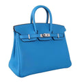Hermes  B3 Blue Zanzibar (ザンジバールブルー) Birkin Birkin 25cm Togo Palladium Hardware
