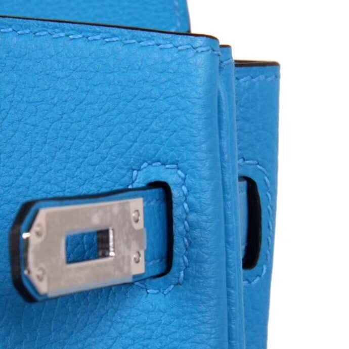 Hermes  B3 Blue Zanzibar (ザンジバールブルー) Birkin Birkin 25cm Togo Palladium Hardware