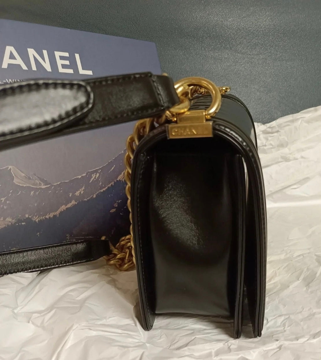 Chanel MINI BOY CHANEL HANDBAG BLACK