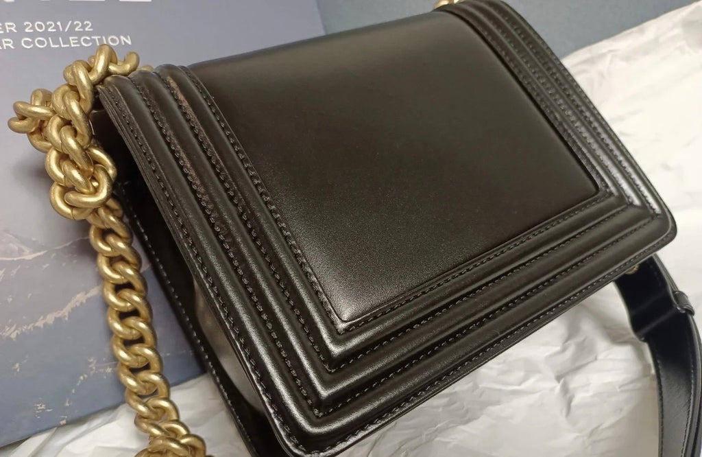 Chanel MINI BOY CHANEL HANDBAG BLACK