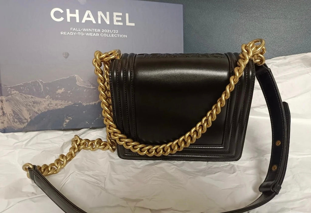 Chanel MINI BOY CHANEL HANDBAG BLACK