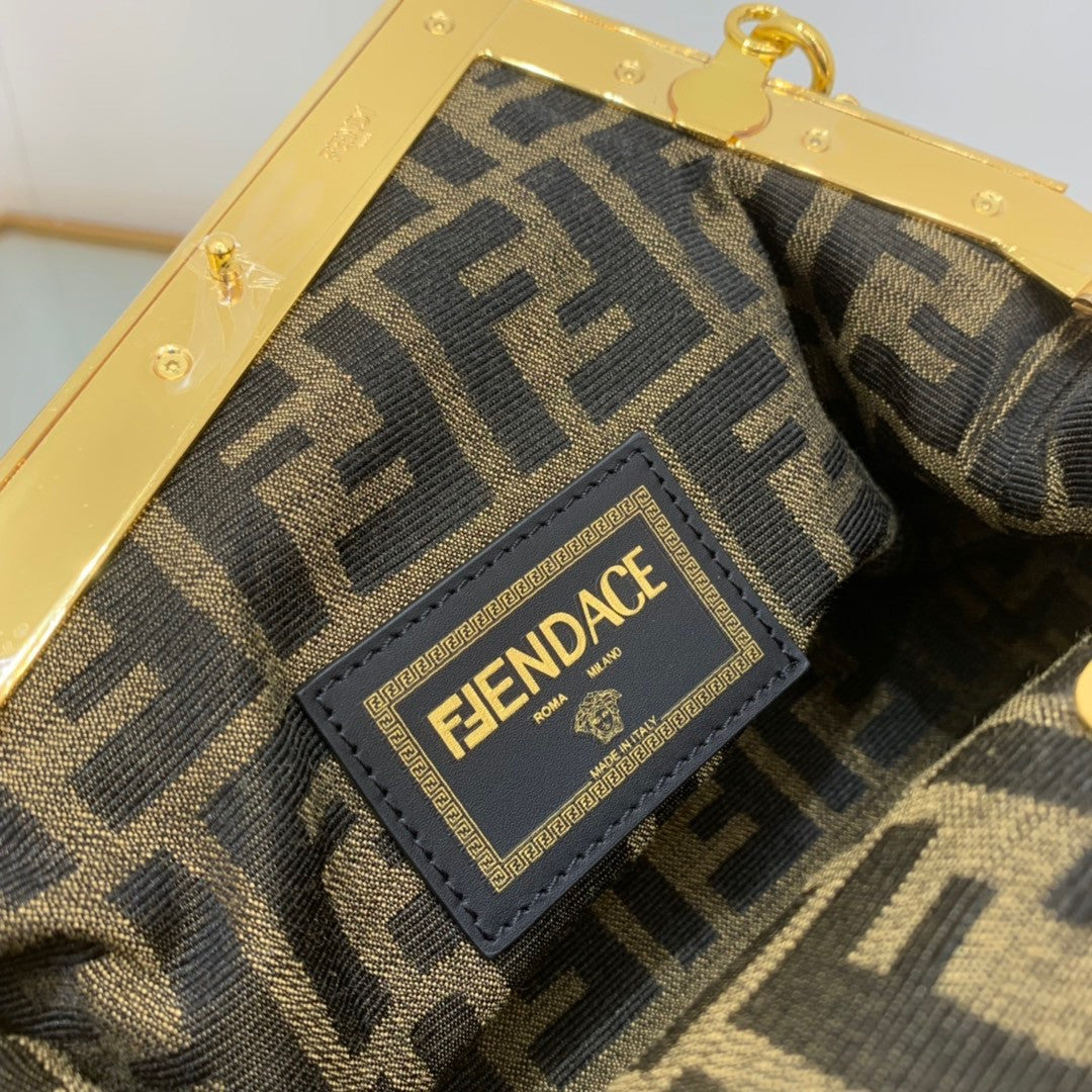 Fendi First Small Fendace bag in multicolour silk print