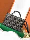 Goyard Grand Hotel Trunk Bag Black Goyard