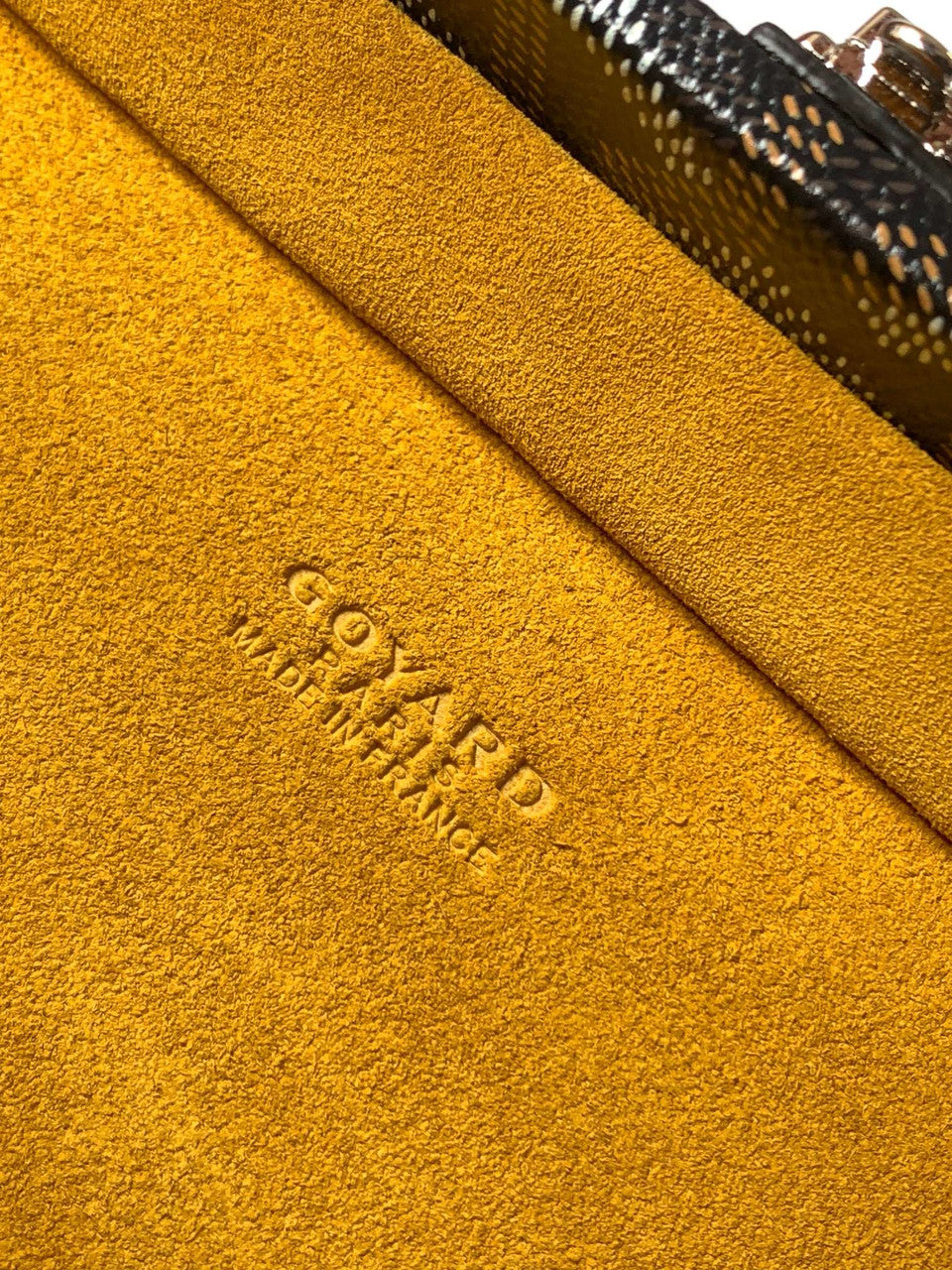 Goyard Grand Hotel Trunk Bag Black Goyard