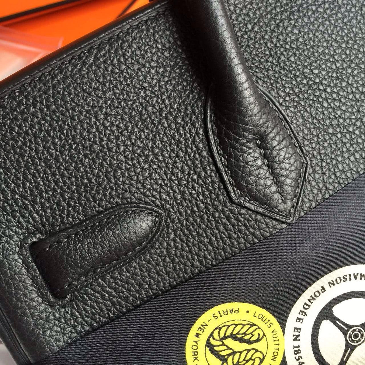 Hermes Black Birkin Bag 30cm Epsom Gold Hardware