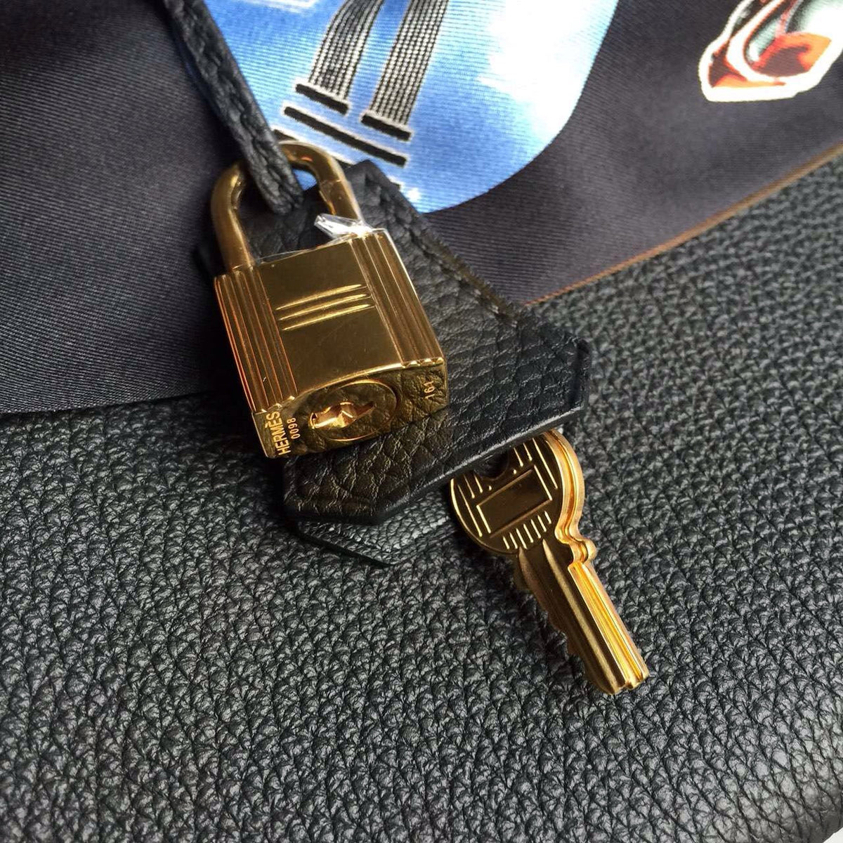 Hermes Black Birkin Bag 30cm Epsom Gold Hardware