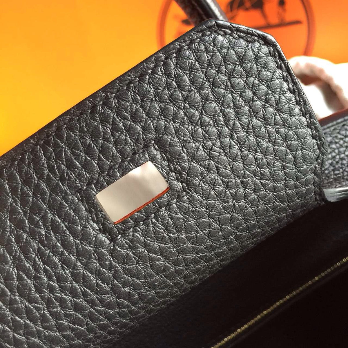 Hermes Black Birkin Bag 30cm Epsom Gold Hardware