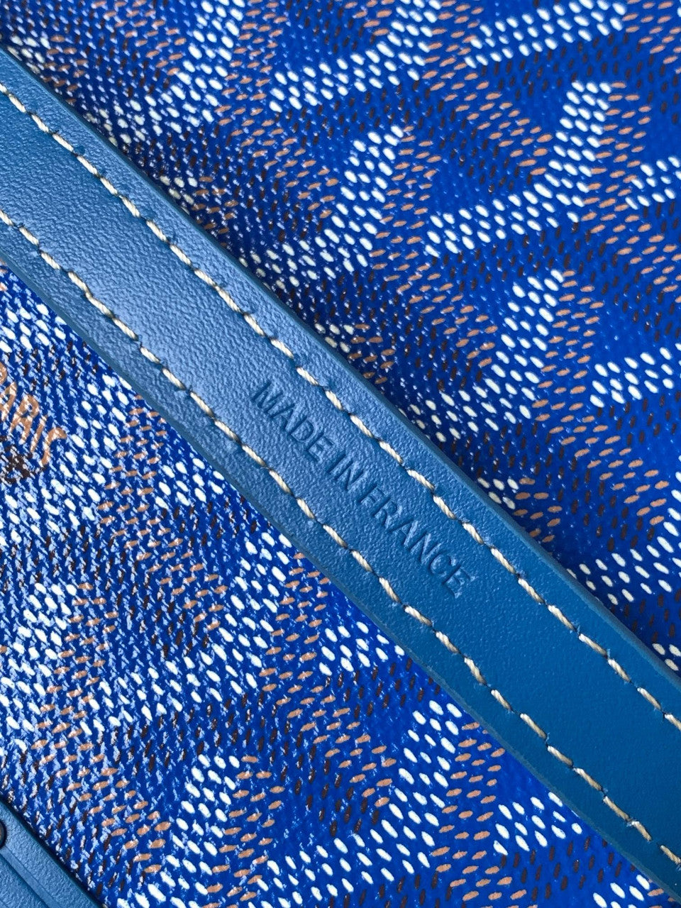 Goyard Grand Hotel Trunk Bag Blue Goyard