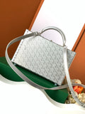 Goyard Grand Hotel Trunk Bag Silver Goyard