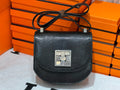 Hermès Ombre Shiny Black Lizard Mosaique Au 24-17 with Palladium Hardware Hermes