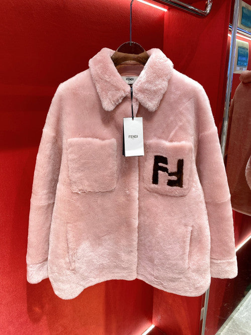 Fendi Jacket Pink mink Go-To jacket