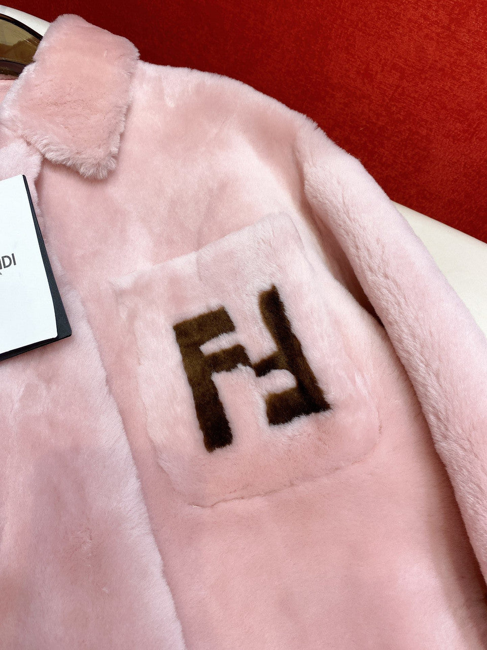 Fendi Jacket Pink mink Go-To jacket
