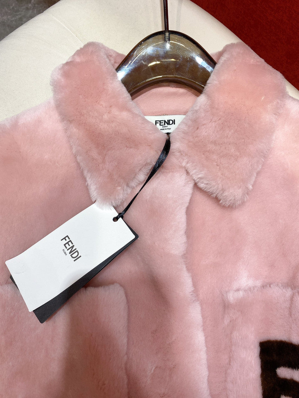 Fendi Jacket Pink mink Go-To jacket