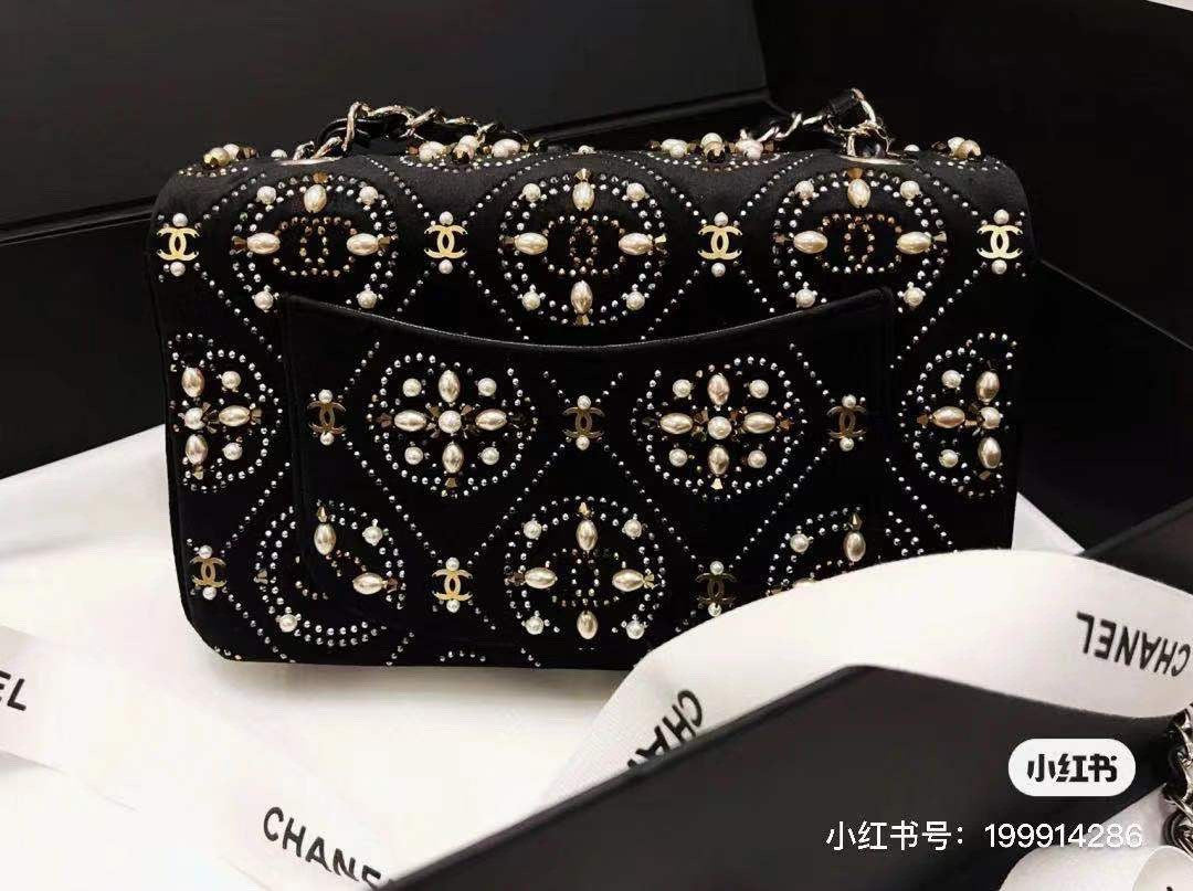 Chanel Limited Edition Pearl Classic Handbag 2022