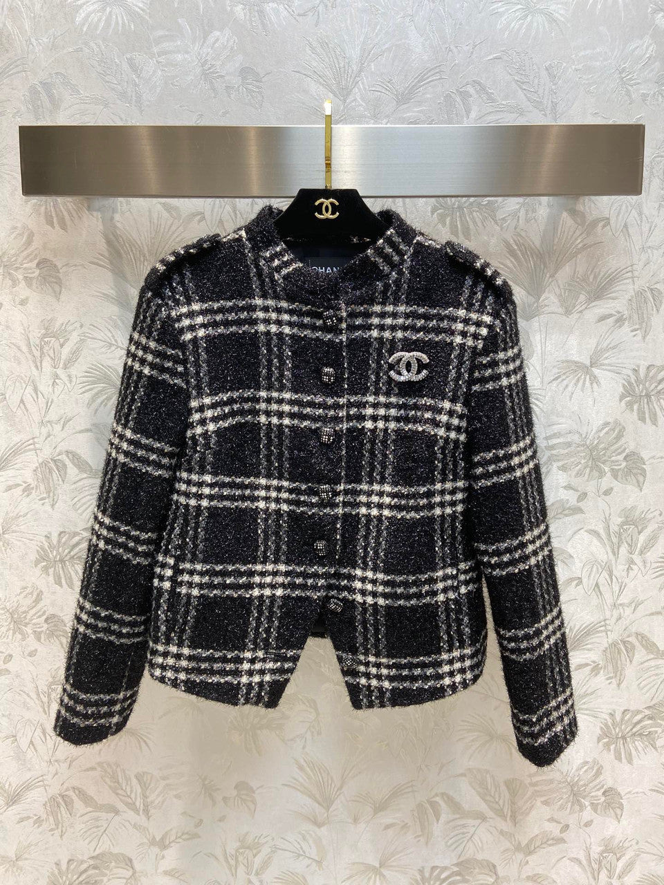 Chanel Iridescent Tweed Jacket