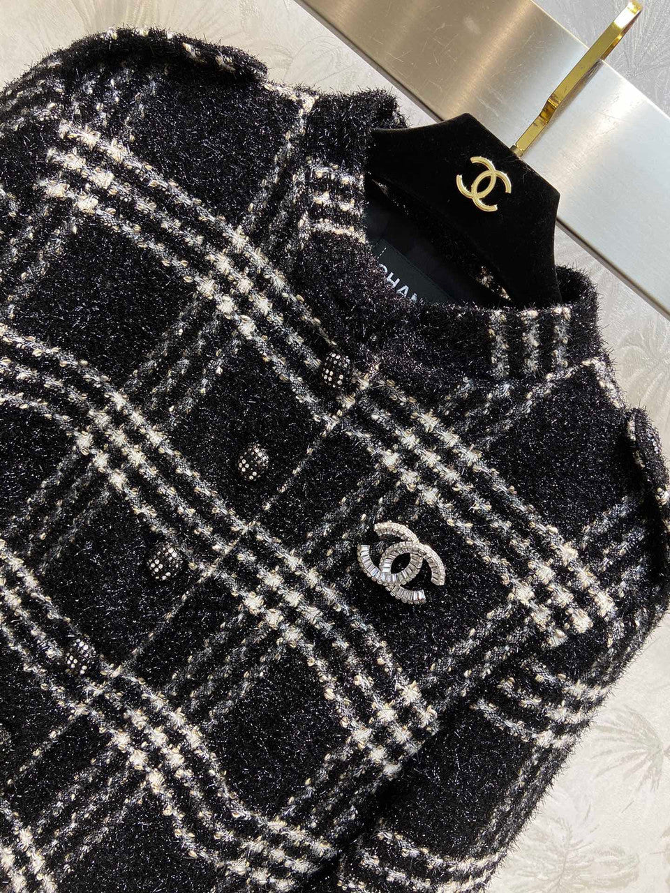 Chanel Iridescent Tweed Jacket