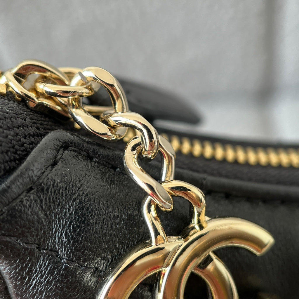 Chanel SS2023 SMALL HOBO BAG BLACK