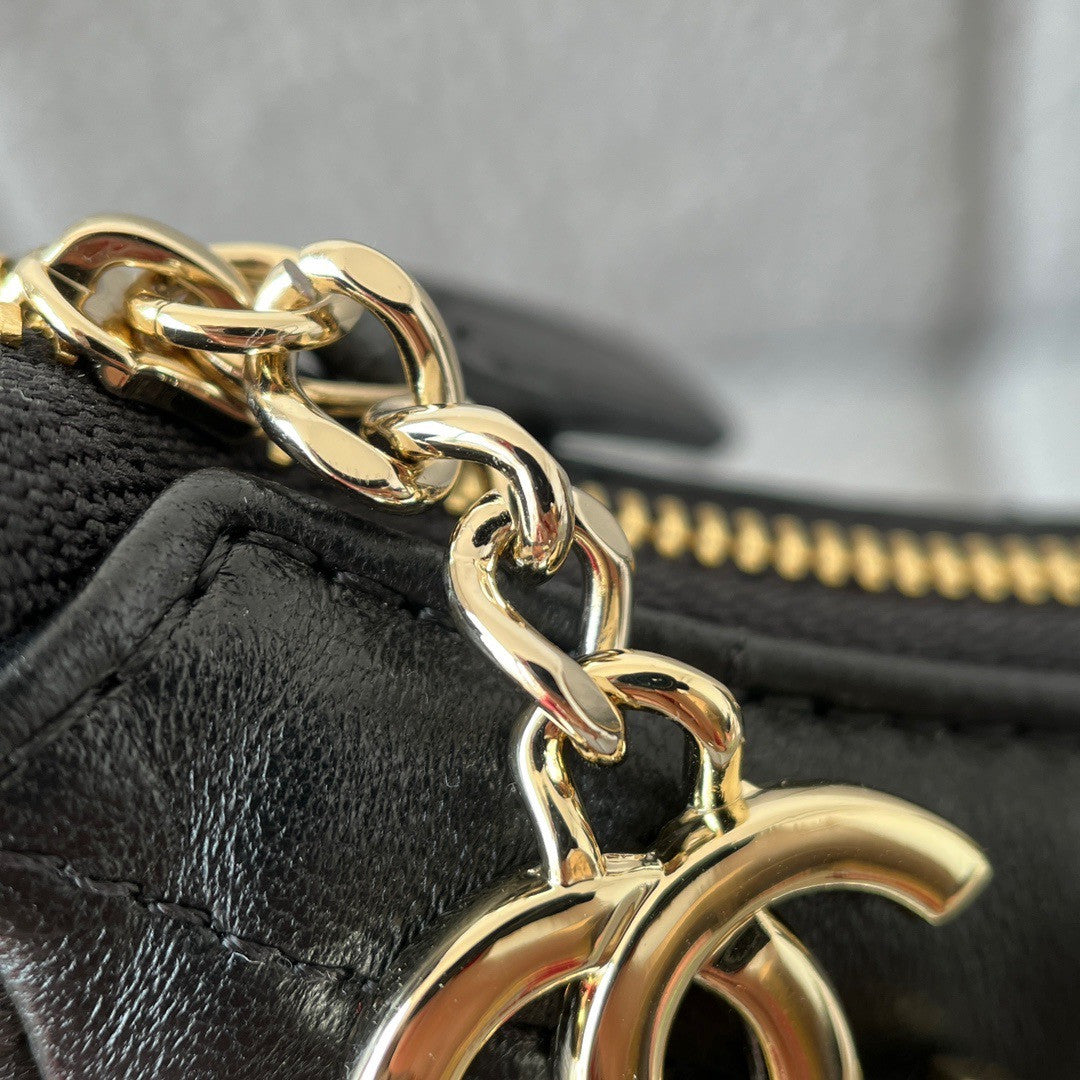 Chanel SS2023 SMALL HOBO BAG BLACK