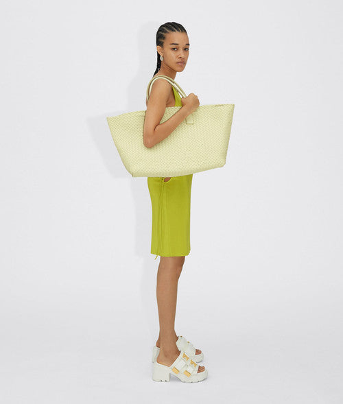 Bottega Veneta Large Cabat in  Zest Washed