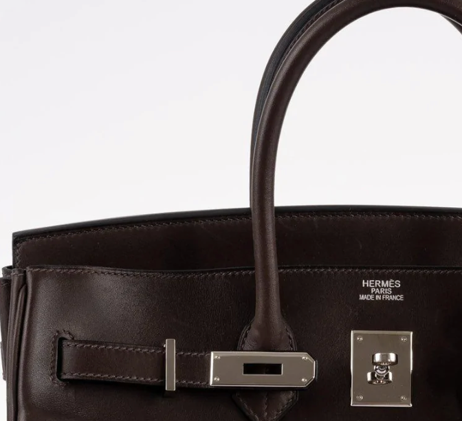 Hermès Birkin 35 Jumping Canvas and Black Box Leather with Palladium Hardware