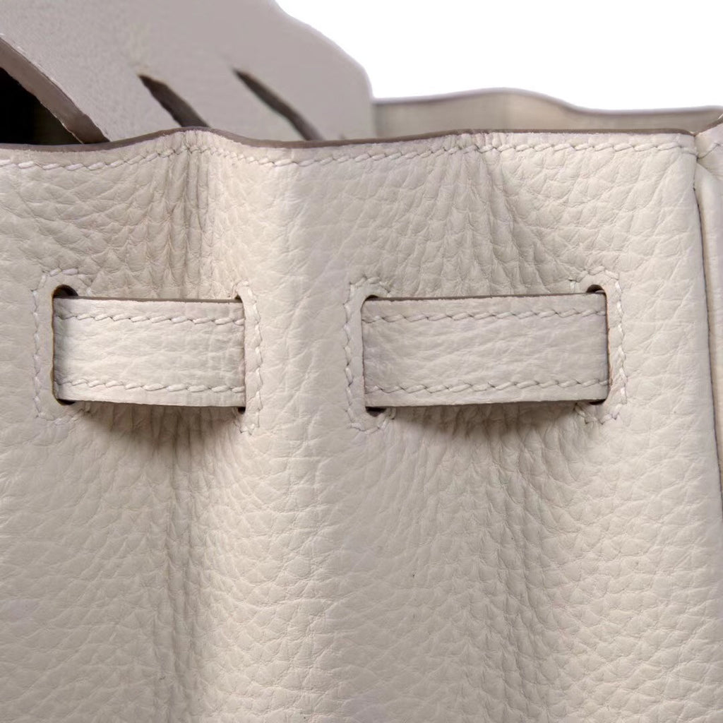 Hermès  Craie Birkin 30 cm Togo Leather Gold Hardware